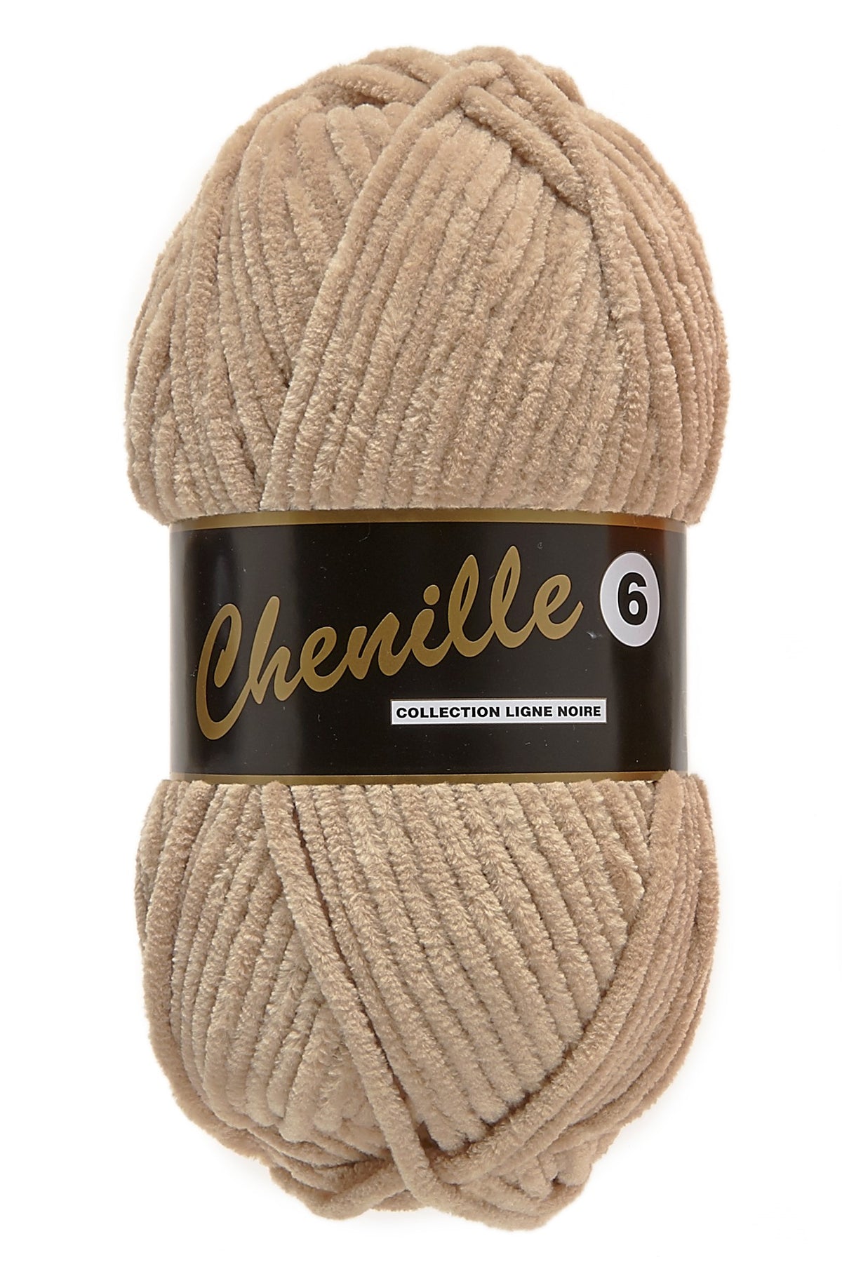 Chenille 6 fløjlsgarn i beige, nr. 791 – 100 grams nøgle