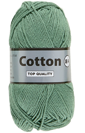 Lammy Cotton 8/4 laurbærblad, officielt produktfoto af garnnøgle