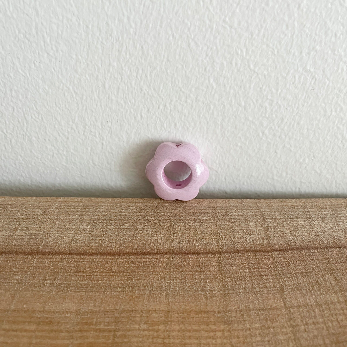 Perler, Farver – blomstperle i pink
