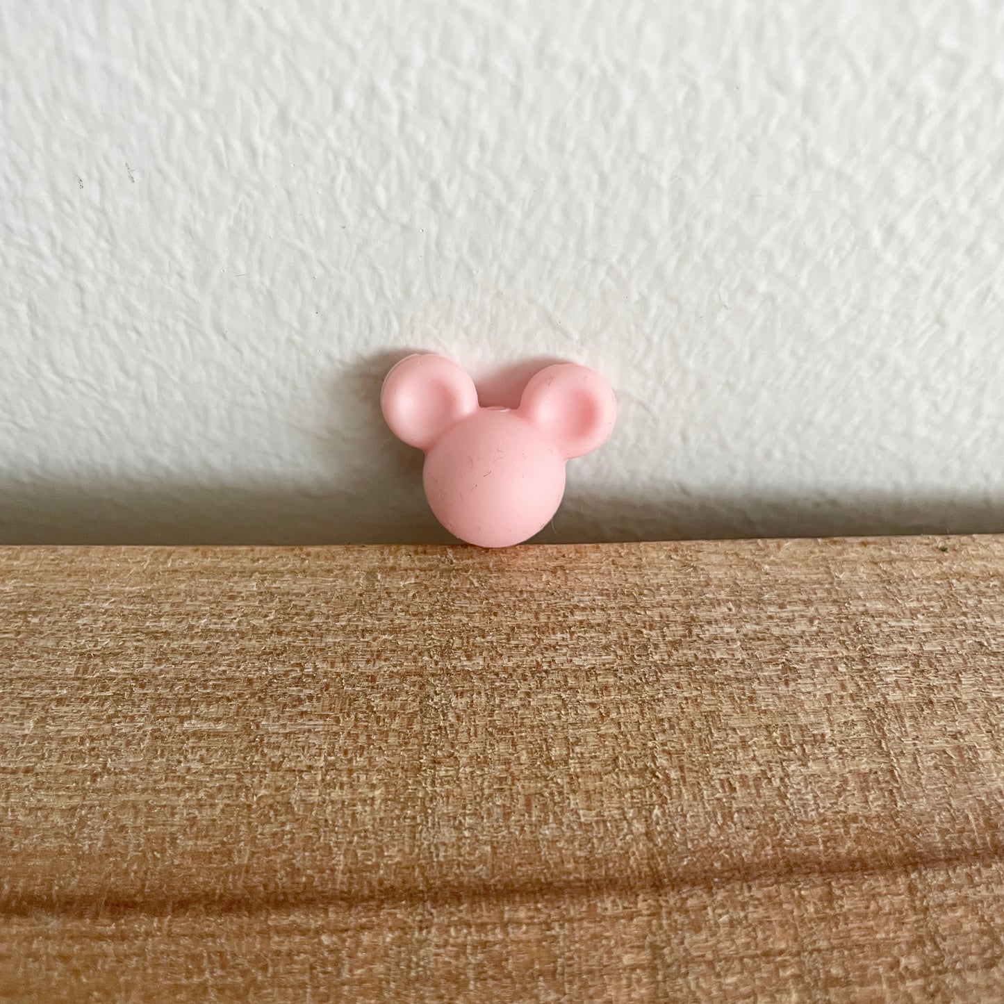 Perler, Silikone Mickey Mouse, Lyserød