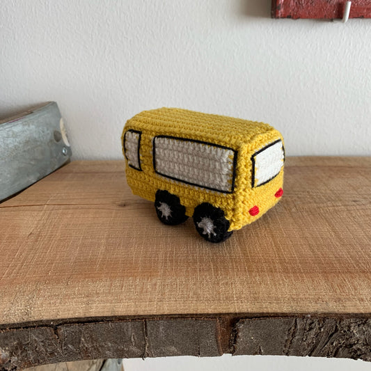 Bus-figuren set i vinkel