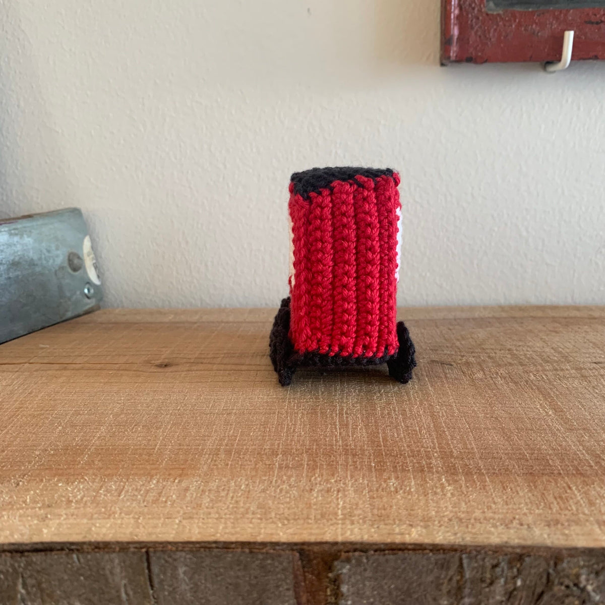 Tog-figuren set fra siden