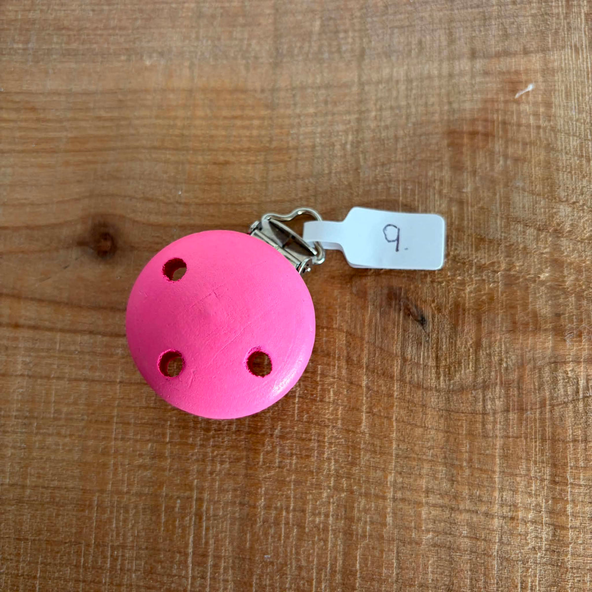 Seleklips, nr. 9 – pink