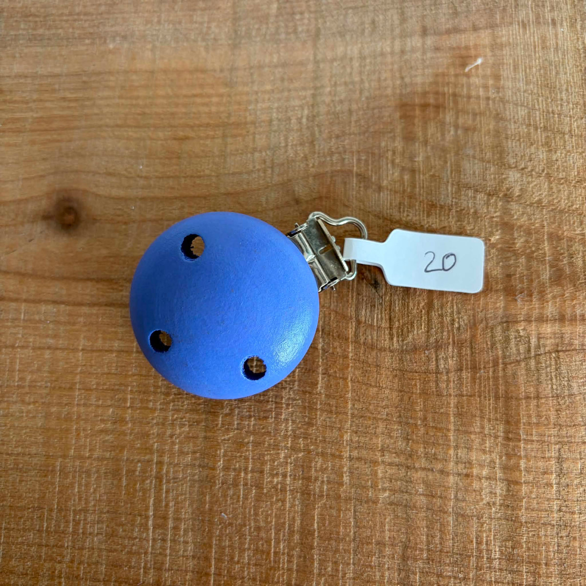 Seleklips, nr. 20 – blå